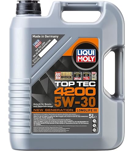 Amazon | エンジンオイル トップテック4200 5W30 5L LIQUIMOLY